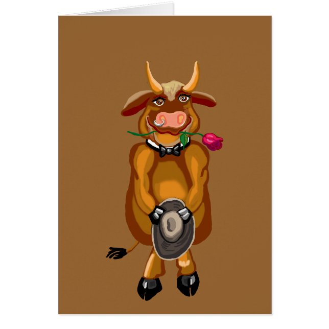 Omdat je ongelofelijk stier bent (Voorkant)