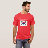 Omdat Korea. T-shirt (Voorkant volledig)