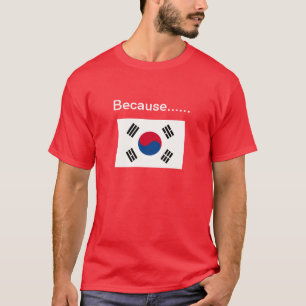 Omdat Korea. T-shirt