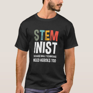 Omdat mannelijke technici helden nodig hebben om s t-shirt