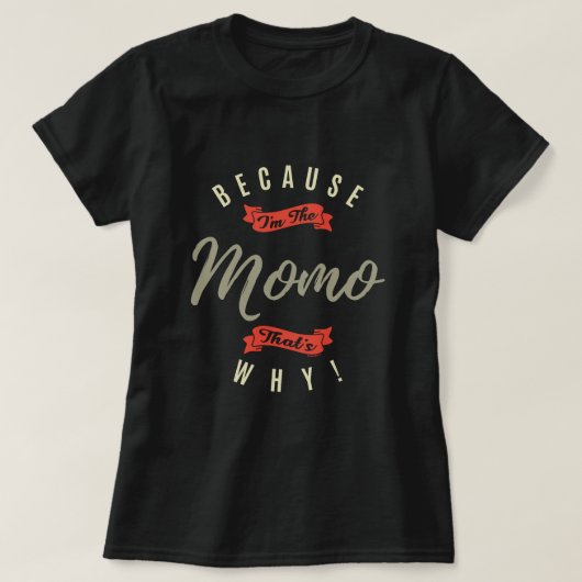 Omdat Momo T-shirt (Design voorkant)
