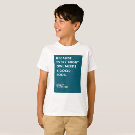 Omdat Night Owl Boys T shirt