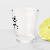 Omdat patiënten in de gezondheidszorg shot glas (Rechts)