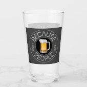 Omdat People (bier) Glass Glas (Voorkant)