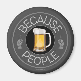 Omdat People (bier) Magnet Magneet