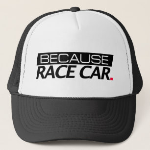 Omdat Race Car Trucker Pet