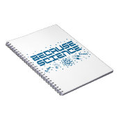 Omdat Science Funny Notitieboek (Rechterzijde)