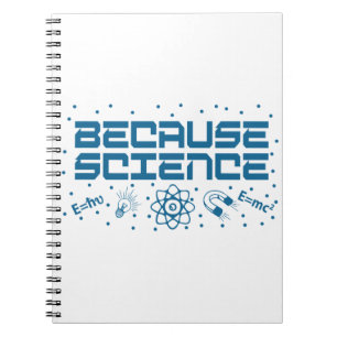 Omdat Science Funny Notitieboek