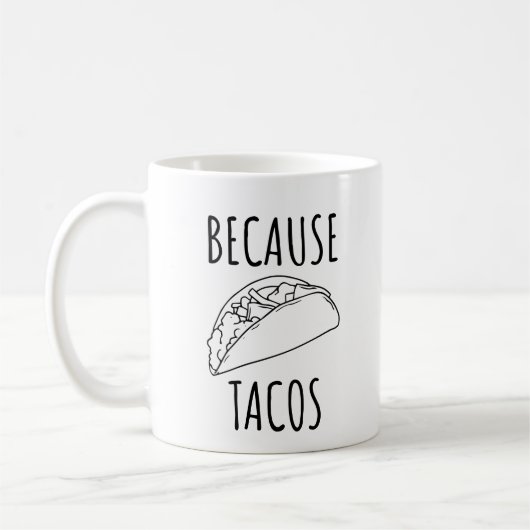Omdat Tacos Koffiemok (Links)