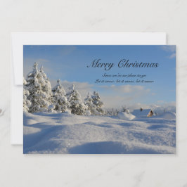 Omdat we geen plek hebben om het kerstfeest te lat