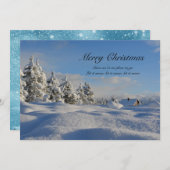 Omdat we geen plek hebben om het kerstfeest te lat (Voorkant / Achterkant)