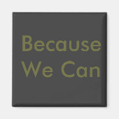 Omdat we magneet (Voorkant)