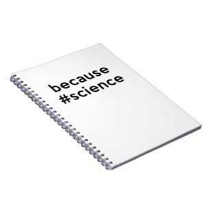 Omdat wetenschap notitieboek