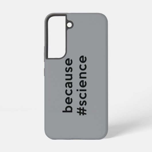 Omdat wetenschap samsung galaxy hoesje (Achterkant)