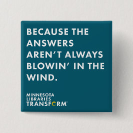 Omdat Wind Blauwgroen Button