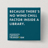 Omdat Wind Chill Button (Voorkant)