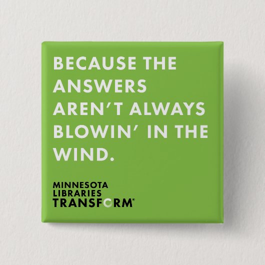 Omdat Wind Green Button (Voorkant)