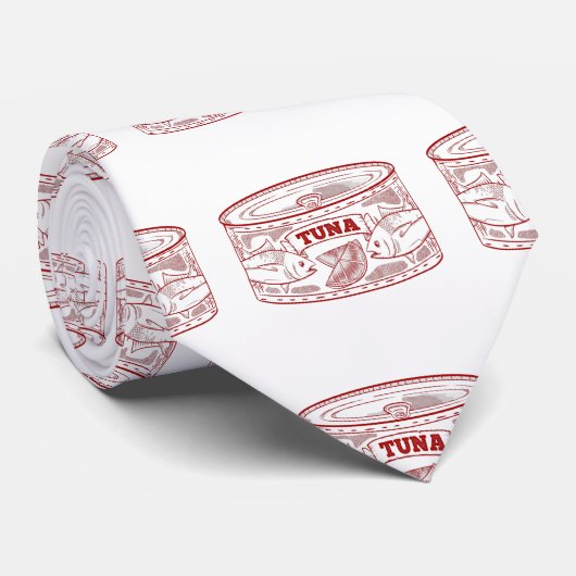 Omdoos voor tonijn stropdas (Opgerold)