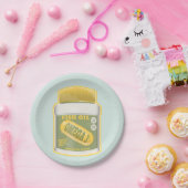 Omega 3 visolie papieren bordje (Feest)