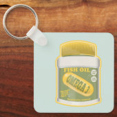 Omega 3 visolie sleutelhanger (Voorkant)