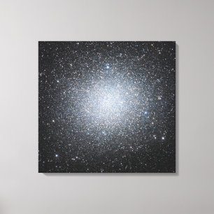Omega Centauri, een wereldwijd cluster in Centauru Canvas Afdruk