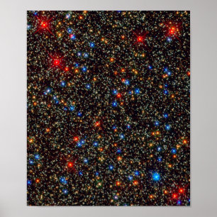 Omega Centauri reuzenstercluster poster