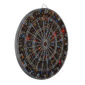 Omega Centauri Star-cluster Dartbord (Voorkant Links)