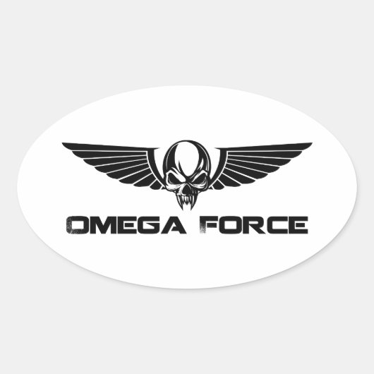 Omega Force Logo Sticker (Voorkant)
