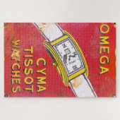 Omega* horloges. legpuzzel (Horizontaal)