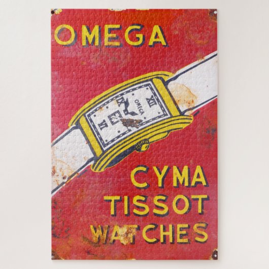 Omega* horloges. legpuzzel (Verticaal)