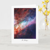 Omega Nebula, Messier 17 - Sorry Kaart (Gele Bloem)