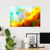 Omega Nebula Poster (Thuiskantoor)