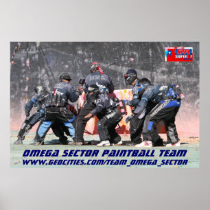 OMEGA SECTOR PAINTBALL TEAM 2006 POSTER