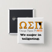 Omega Sigma Pi(rates) Button (Voorkant /achterkant)