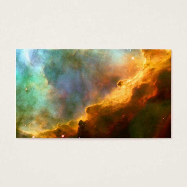 Omega / Swan Nebula Espace Hubble (Devant)