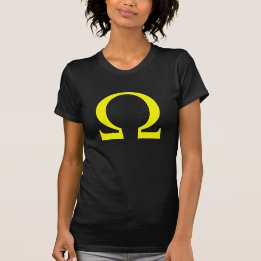 Omega-symbool T-shirt (Voorkant)