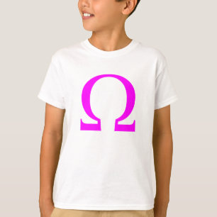 Omega-symbool T-shirt