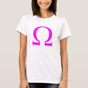 Omega-symbool T-shirt