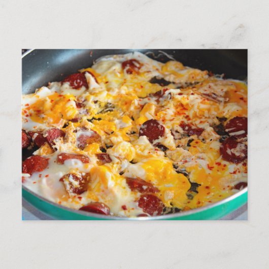 Omelet Briefkaart (Voorkant)