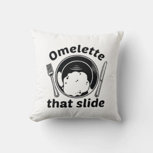 Omelet die dia kussen