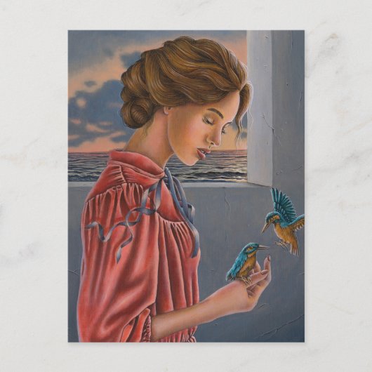 "Omens" postacrd Feestdagenkaart (Voorkant)