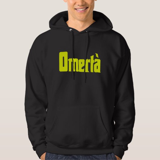 Omertà Hoodie (Voorkant)