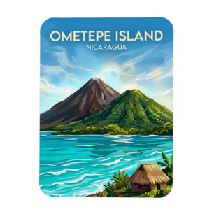 Ometepe-eiland Nicaragua Magneet