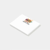OMG Aangepaste Naam Leuk Moderne Stripboek Post-it® Notes (Schuin)