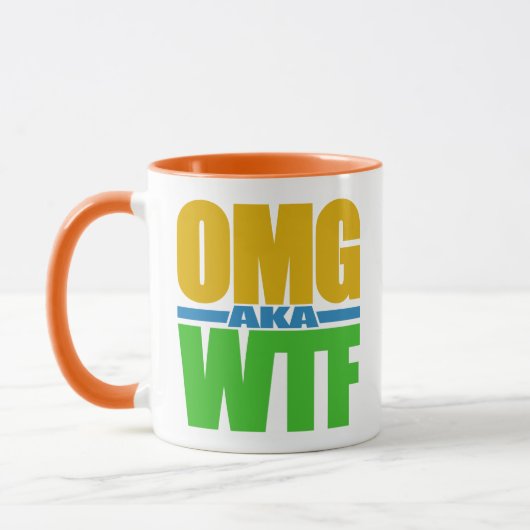 OMG aka WTF aangepaste naam mokken (Links)