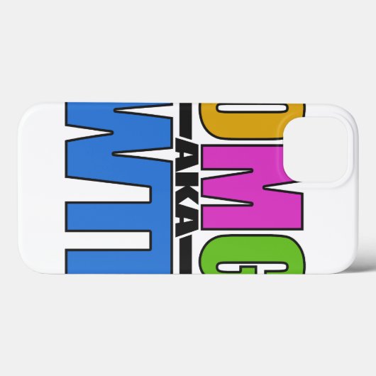 OMG aka WTF coques ipad personnalisés (Verso (horizontal))