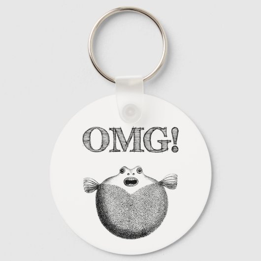 OMG! Button Sleutelhanger (Voorkant)