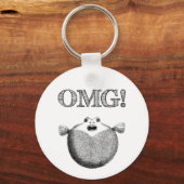OMG! Button Sleutelhanger (Voorkant)