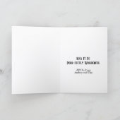 OMG Cute Cat Thème Anniversaire Carte (Intérieur)