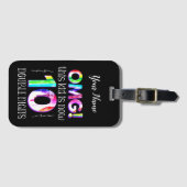 OMG! Dit Kind is nu 10 dubbelcijferige verfdrukkin Bagagelabel (Voorkant (horizontaal))